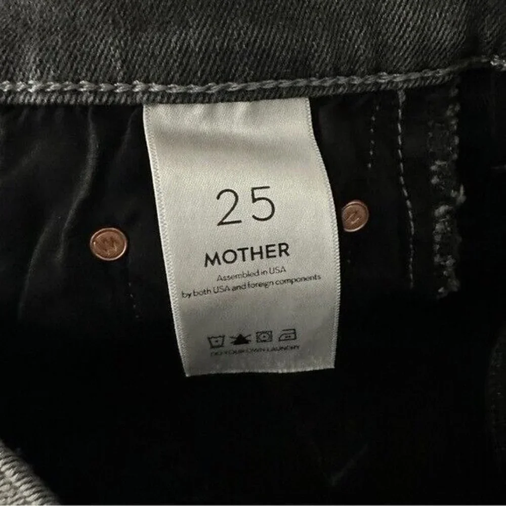 MOTHER The Swooner Jeans Color: Supermoon Stripe Women’s Size 25 - Picture 14 of 16